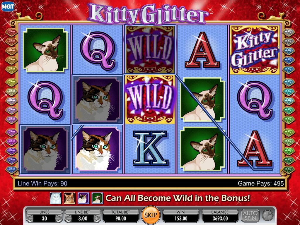 Kitty Glitter Free Slots